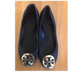 Tory Burch Quinn Ballet Flats Pre-owned Size 8.5M